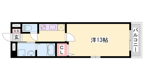 滝野駅 徒歩8分 1階の物件間取画像